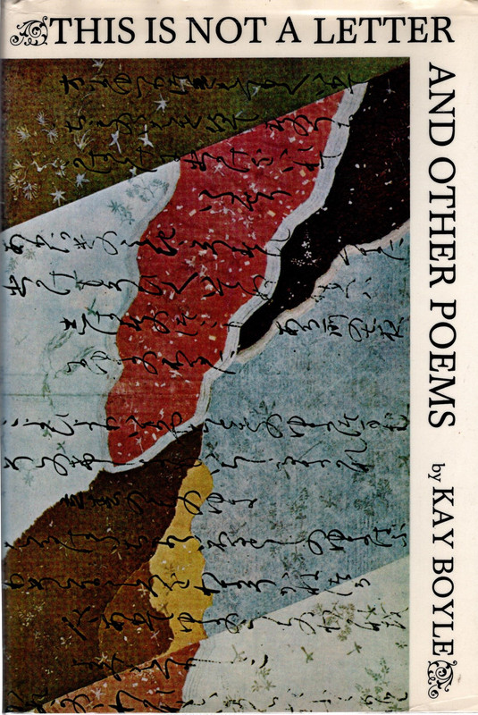 This is not a Letter and Other Poems