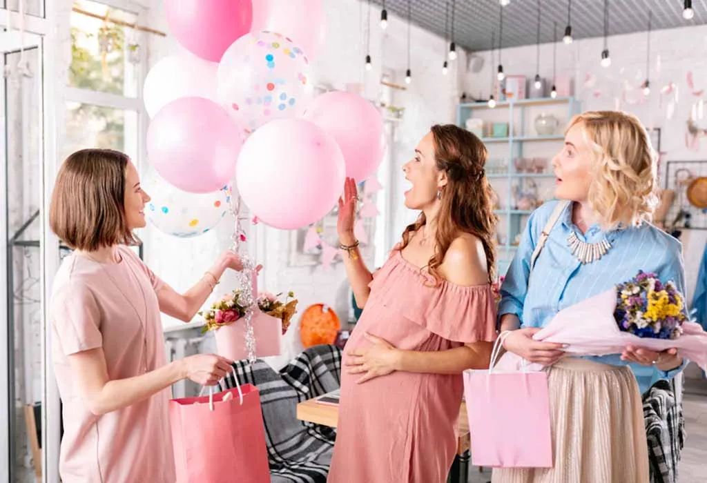 How can I accommodate holiday schedules for a December baby shower