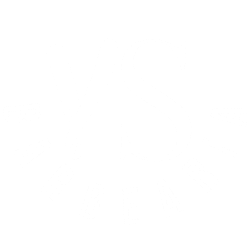 Logotipo VS Barbearia - um bigode estilizado