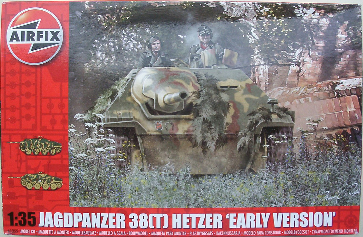 Airfix 35 Jagdpanzer 38(T) Hetzer 'Early Version'