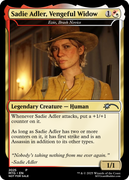 Ezio, Brash Novice (Sadie Adler, Vengeful Widow)