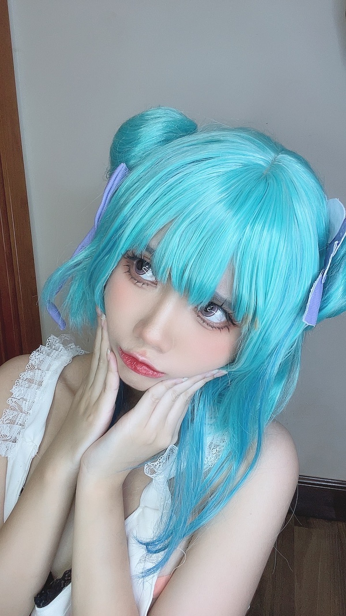 PoppaChan Uruha Rushia Cosplay (Hololive) – 107 Photos 608MB插图7