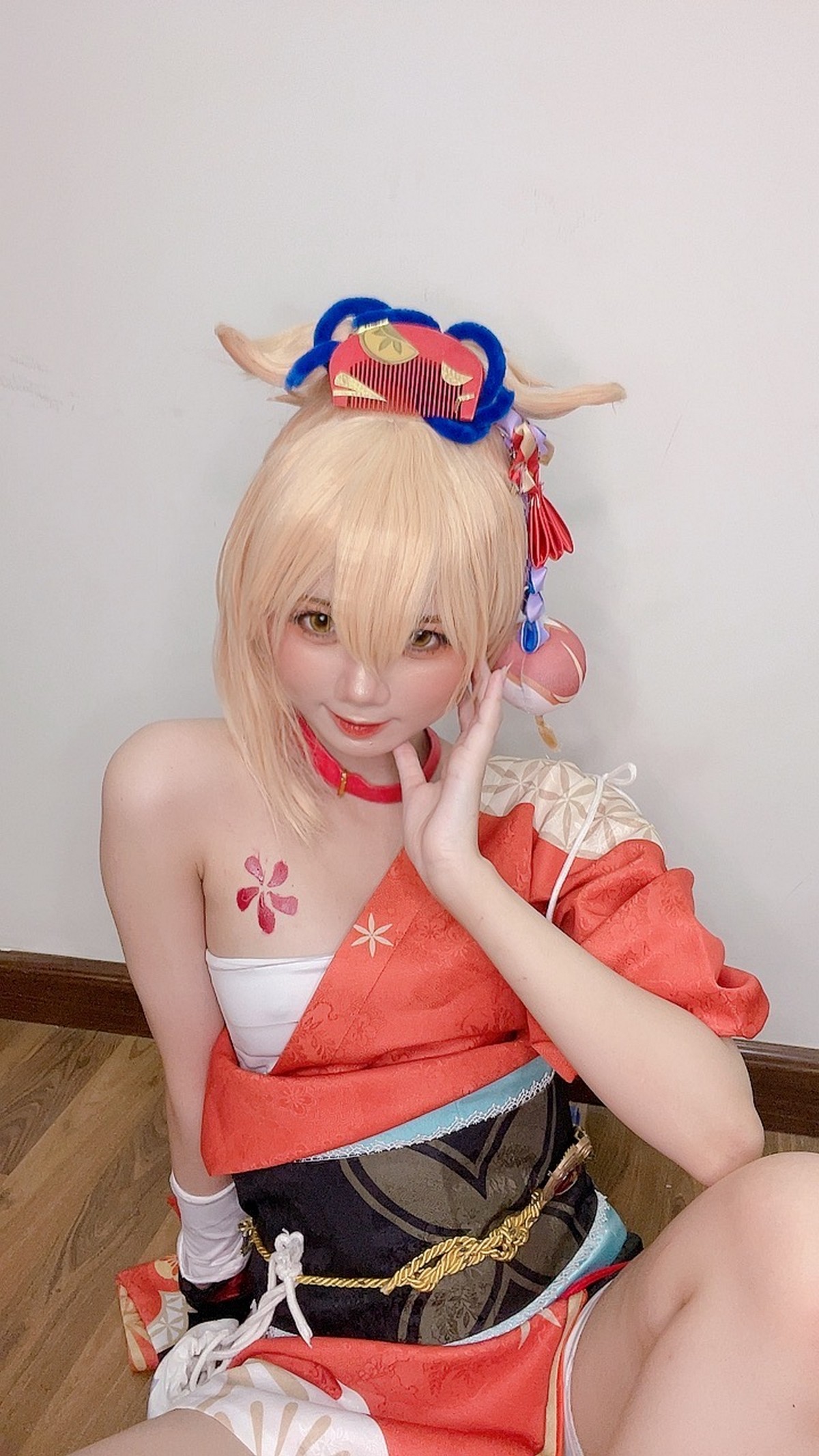 PoppaChan Yoimiya Cosplay (Genshin Impact) HD Photos – 80 Images 270MB插图5