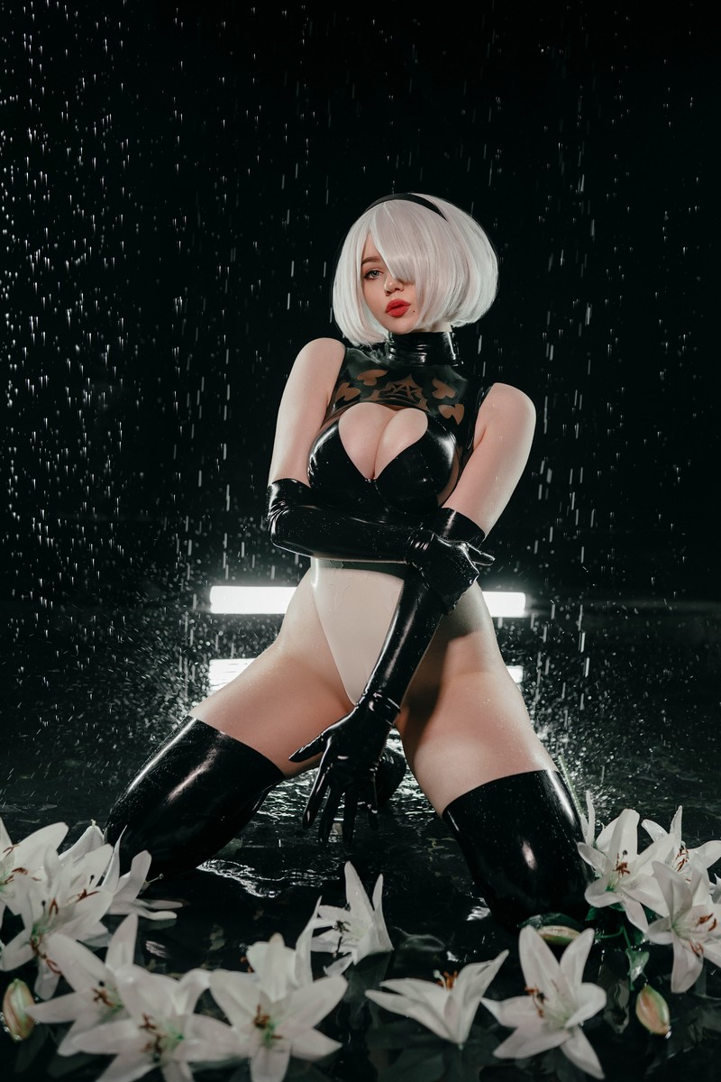 Alina Becker 2B Cosplay NieR Automata 高清写真合集【50P-92.2M】插图7