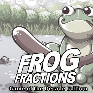 Frog Fractions: Game of the Decade box art