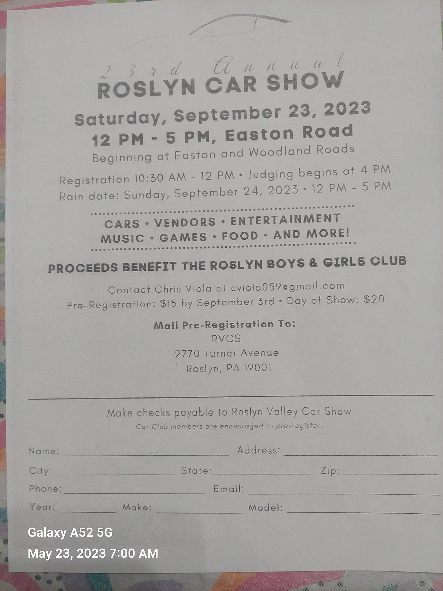 Roslyn Car show — Postimages