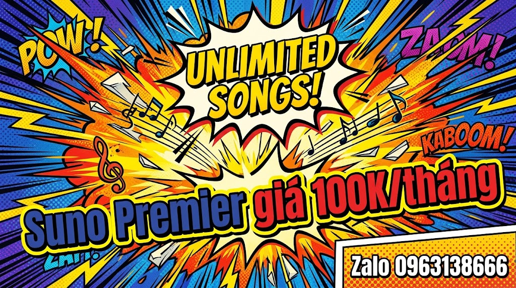 Tài khoản suno premier rẻ