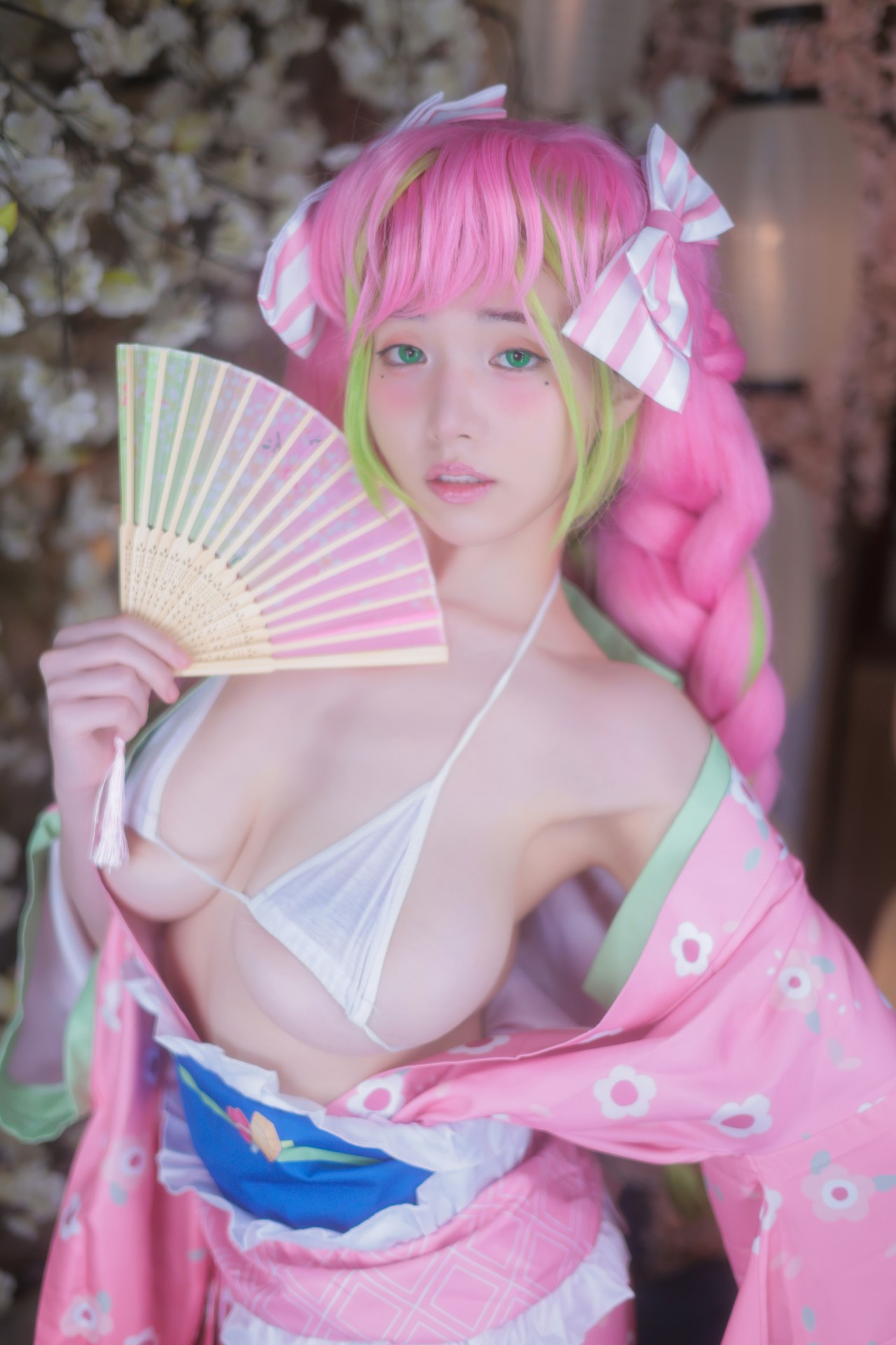 Yeon Woo (연우)，桃色心动！唯美日系场景里的梦幻COS美人插图7