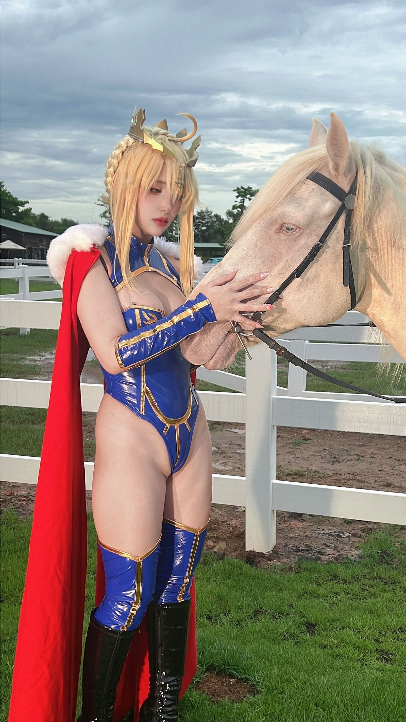 Puy Puy – Artoria Lancer Fate/Grand Order Cosplay 写真+视频（180P+22V-496MB）插图8