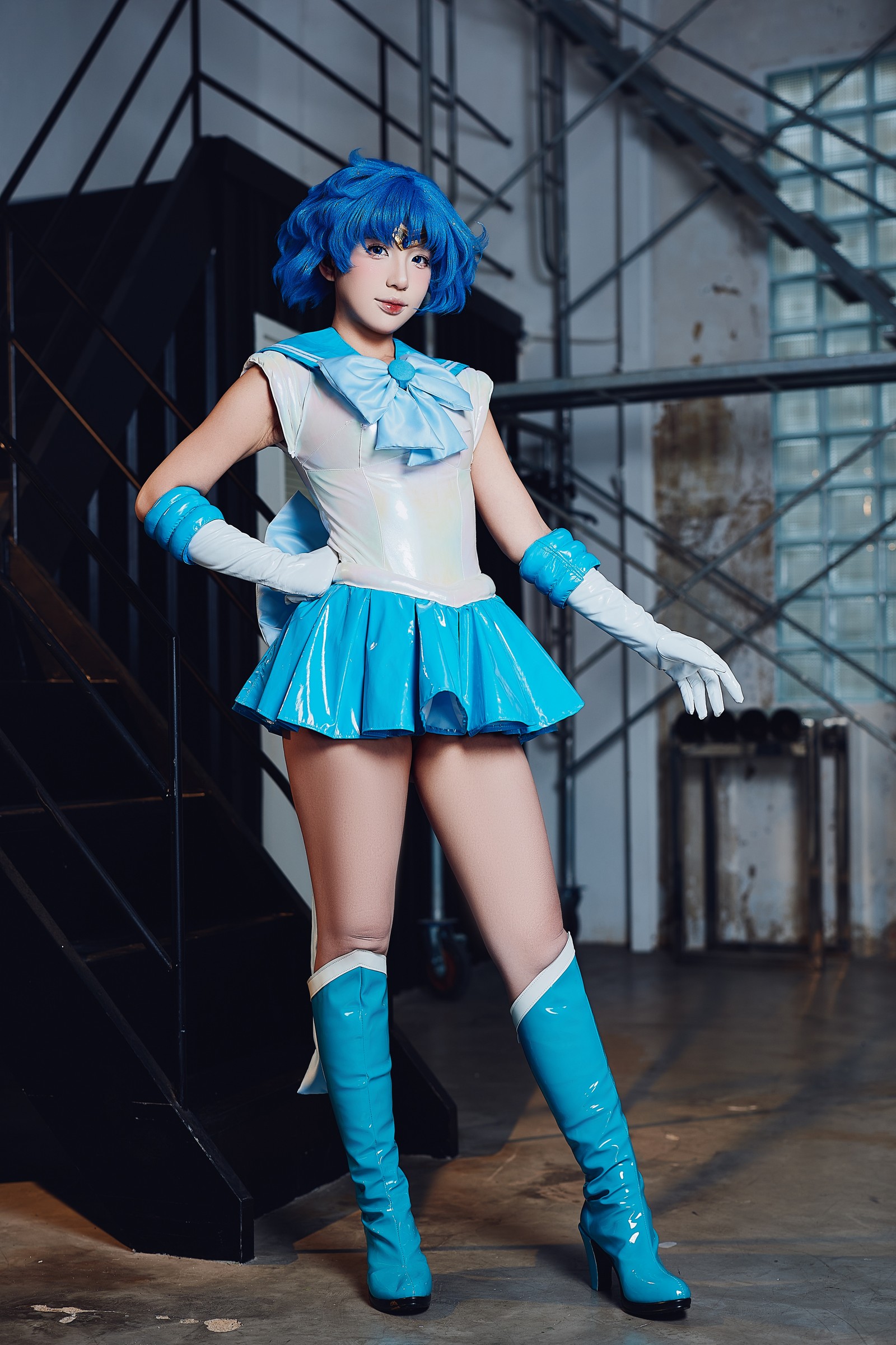 Puy Puy – Sailor Mercury 水手水星 Cosplay 写真（288P+10V-2.26GB）美少女战士插图