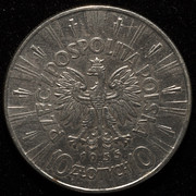 10 zlotych Polonia 1935 (Jósef Pilsudski) PAS7341