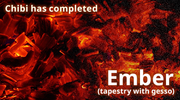 [Rainbowfic] Color: Ember (Tapestry - Gesso)