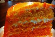 Medicated Creamsicle Cake