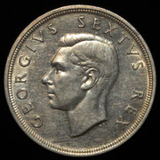 5 shillings. Unión Sudafricana. Jorge VI. 1948. D7-K-4196b