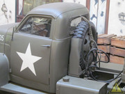 Американский седельный тягач Studebaker US6, военный музей. Оверлоон US6-Overloon-004