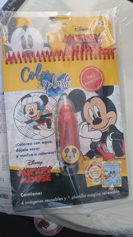 Bodega Aurrera: Libro Color Splash Mickey Mouse 