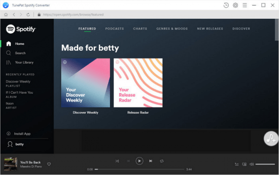 TunePat Spotify Music Converter 1.2.2 Multilingual