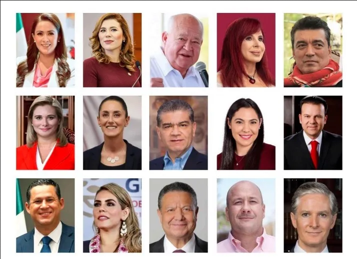 Dos panistas y tres morenistas en el top 5 de gobernadores mejor evaluados