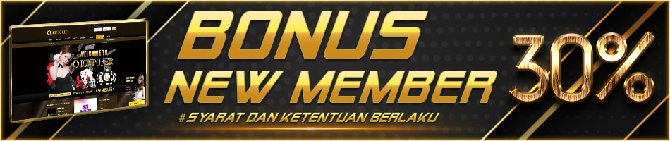 Bonus Member Baru 30%
