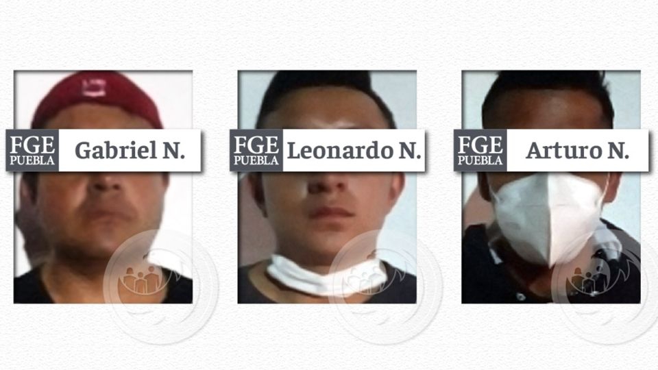 Capturan a tres extorsionadores en Puebla; le exigían dinero a hombre para no causarle daño