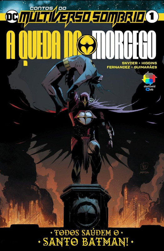 Capa da HQ A Queda do Morcego