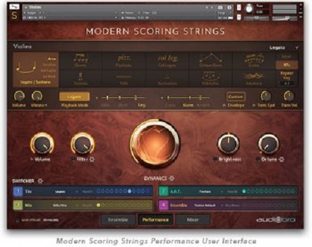 Audiobro Modern Scoring Strings Expanded Legato KONTAKT-Minified