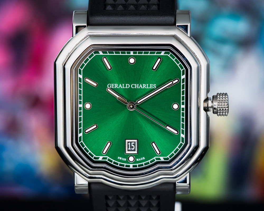 Gerald Charles Maestro 2.0 Ultra-Thin GREEN 39mm – BOX & PAPERS – GC2.0-A-02