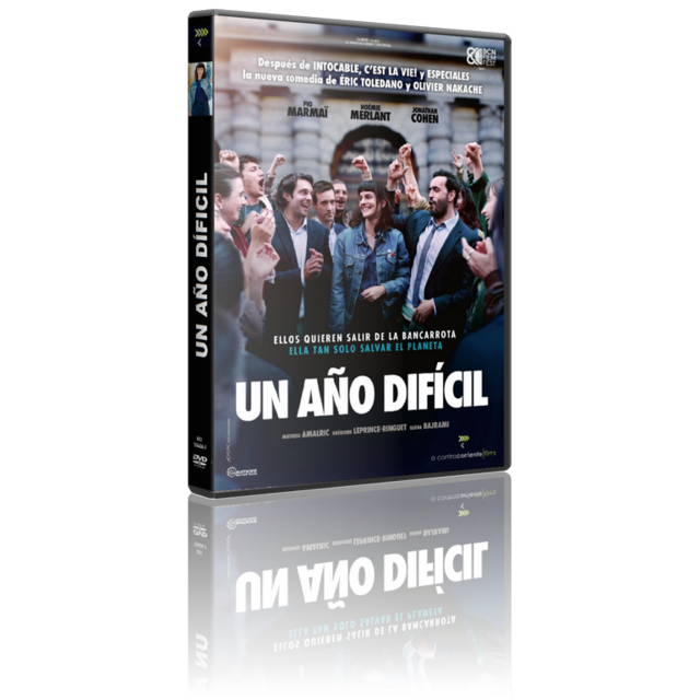 Portada - Un Año Difícil [DVD9 Full][Pal][Cast/Fra/Cat][Sub:Varios][Comedia][2023]