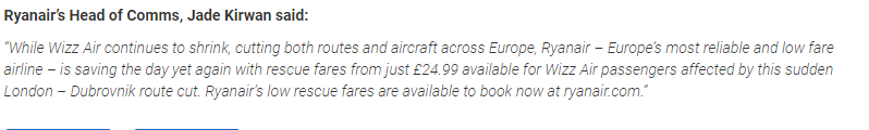 Ryanair lanzó hoy (22 de febrero) tarifas de rescate - Ryanair: información general y preguntas frecuentes