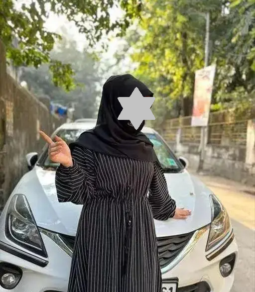 Fancy Muslim Wear Abaya Burqa Patti Dori Naqab (WITHOUT SHAWL) Color2 (R227)