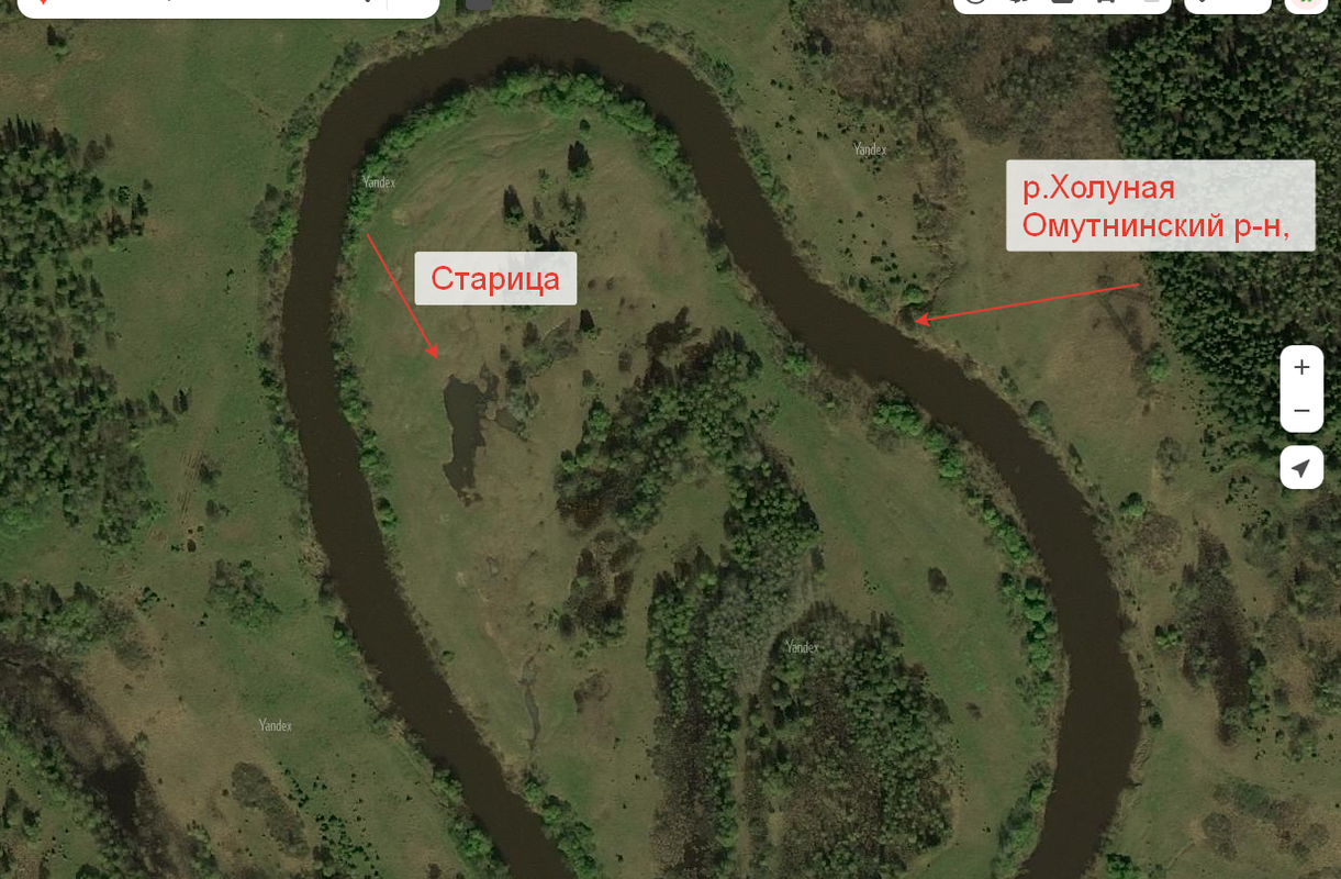 р. Холуная и Вятка