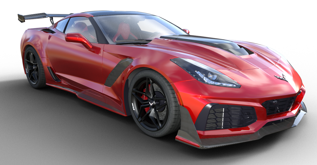 Chevrolet Corvette ZR 1 For Daz 3D