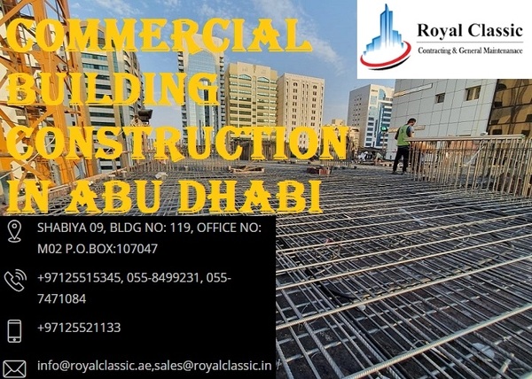 Commercial Building Construction in Abu Dhabi