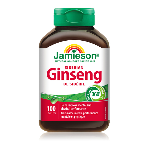 Jamieson Siberian Ginseng Caps 100`S