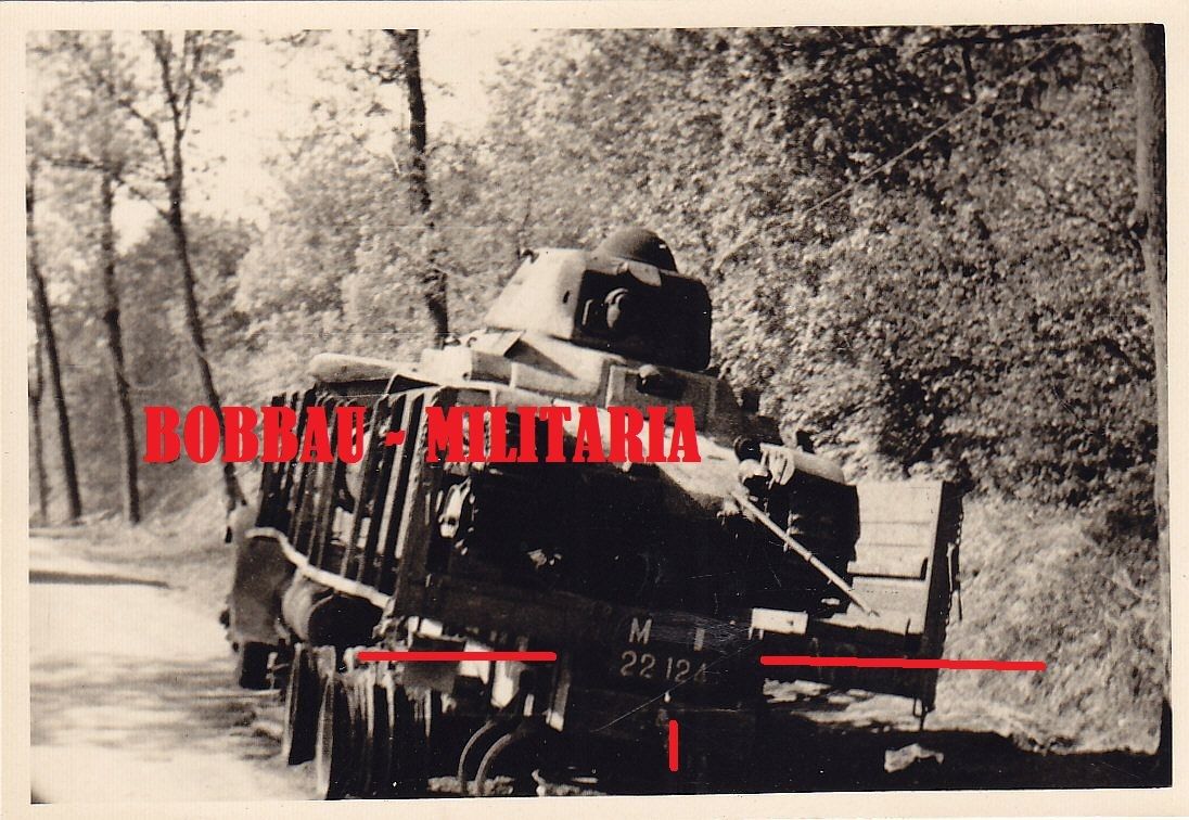 Frankreich erbeuteter französischer Renault Panz