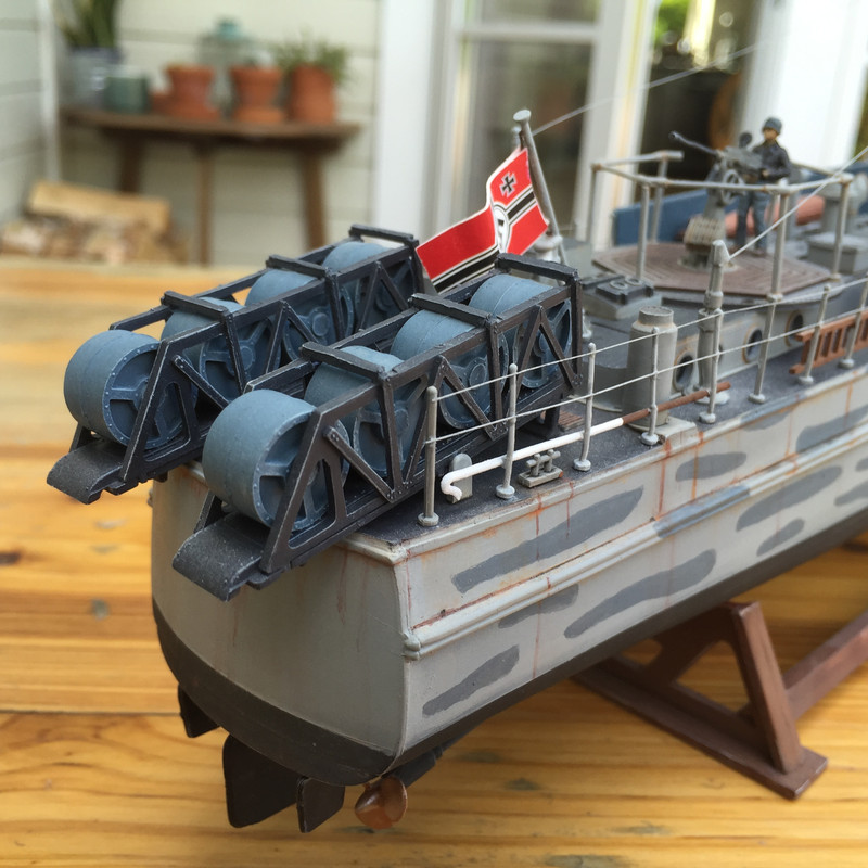 1/72 Airfix German S-boat S13 - Ready for Inspection