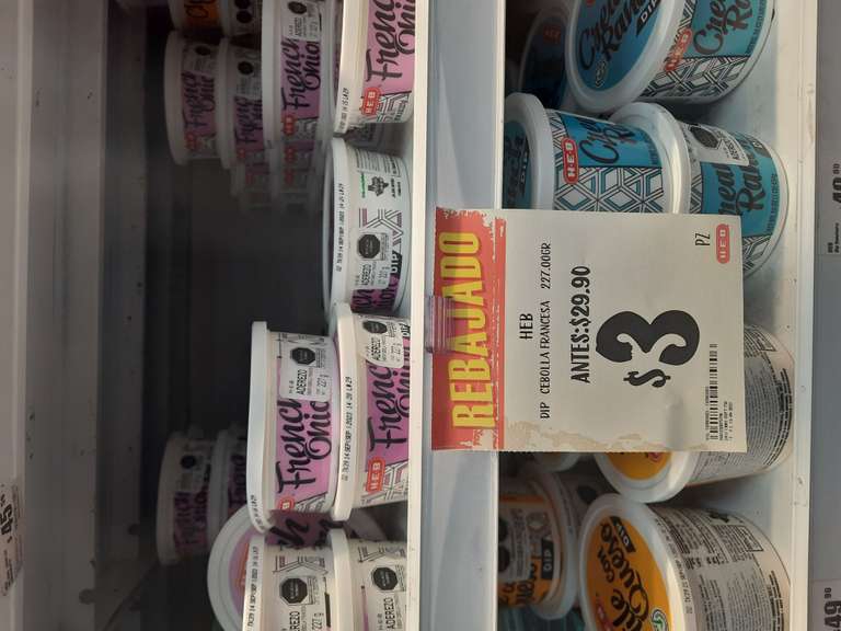 HEB Tec: Dip French Onion Liquidación