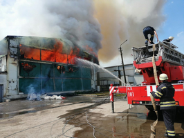 В Киевской области произошел пожар на птицефабрике «Ясенсвит»