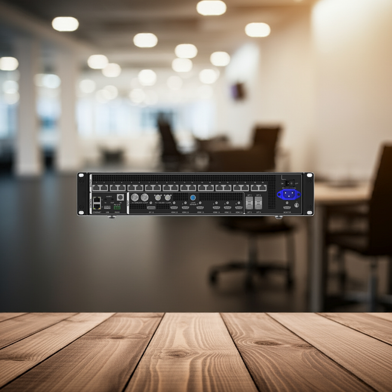 Software de controle V-Can da NovaStar em um notebook