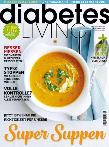 Cover: Diabetes Living Magazin No 05 Oktober-November 2022
