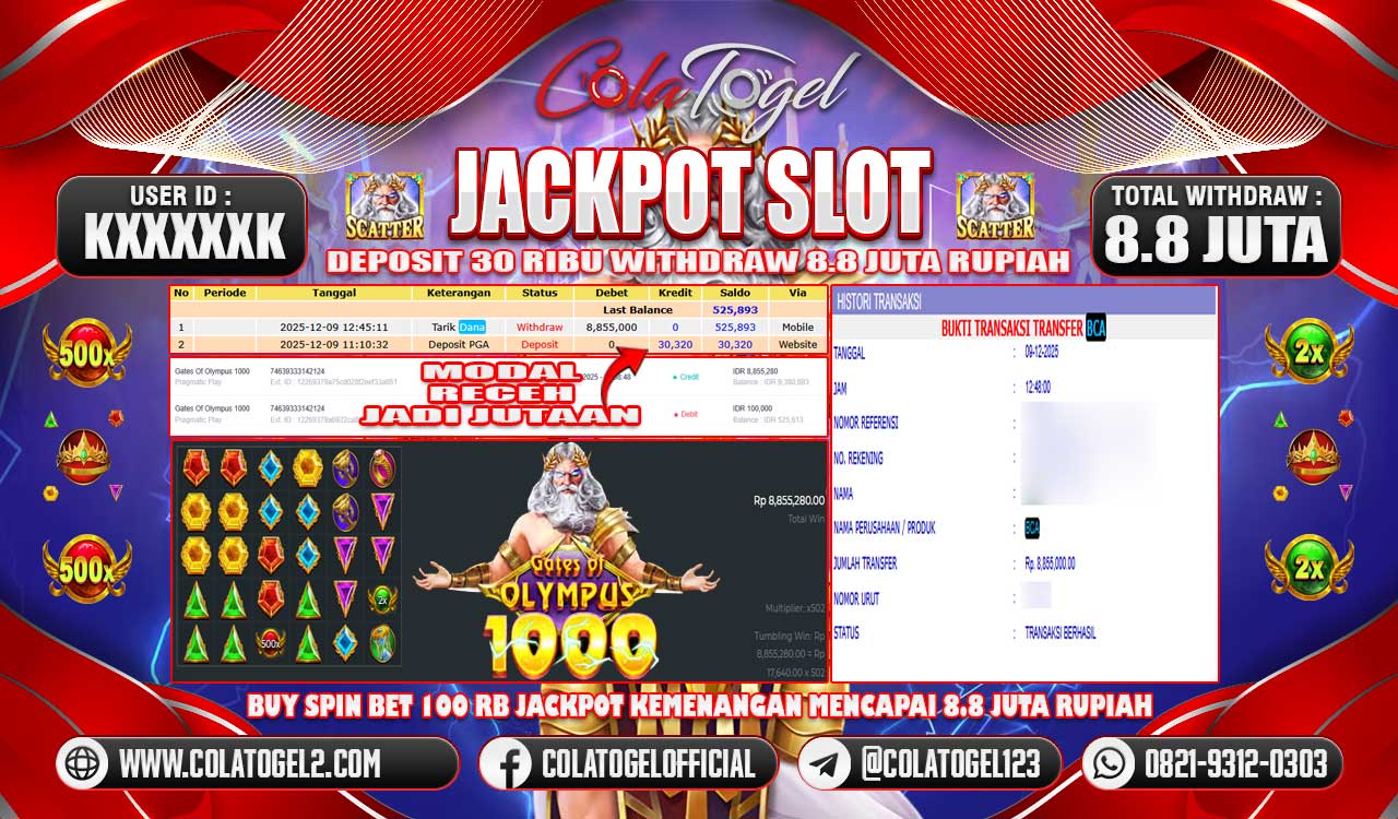 JACKPOT SLOT GACOR!!