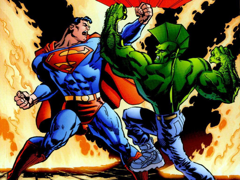 Superman Savage Dragon