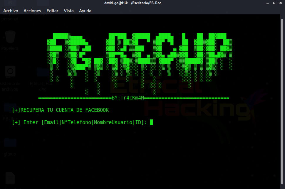 Github tr4ckm4n fb rec