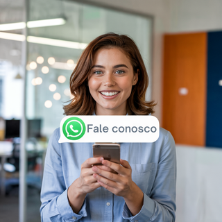 Ícone de contato para a Nível 1, incentivando matrículas via WhatsApp