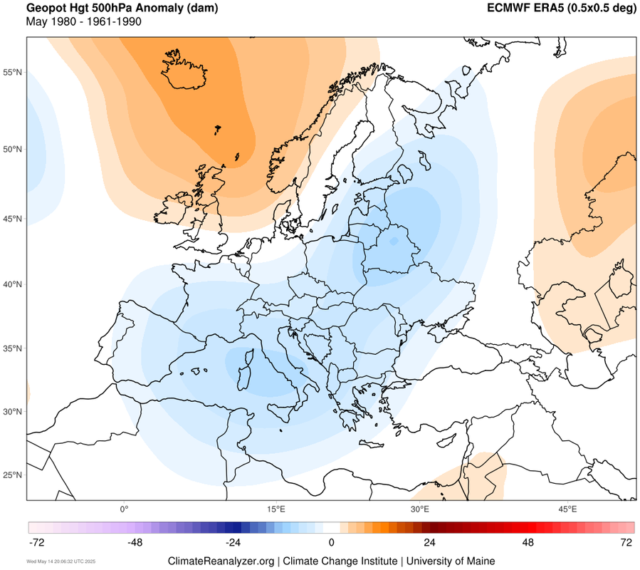 Май1980(АномалияГпт)Европа