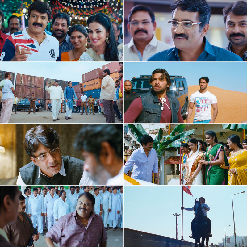 Legend (2014) Dual Audio [Hindi & Telugu] Full Movie HD ESub screenshot