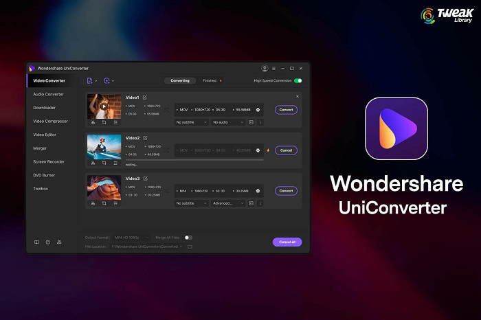 Wondershare UniConverter Descarga para Windows 2