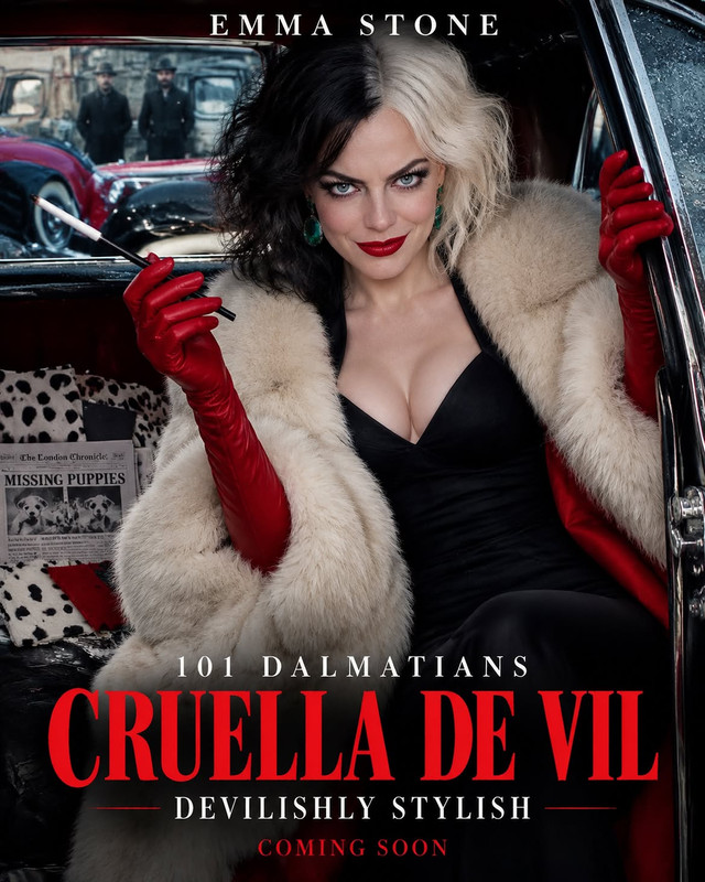 Emma Stone Cruella De Vil