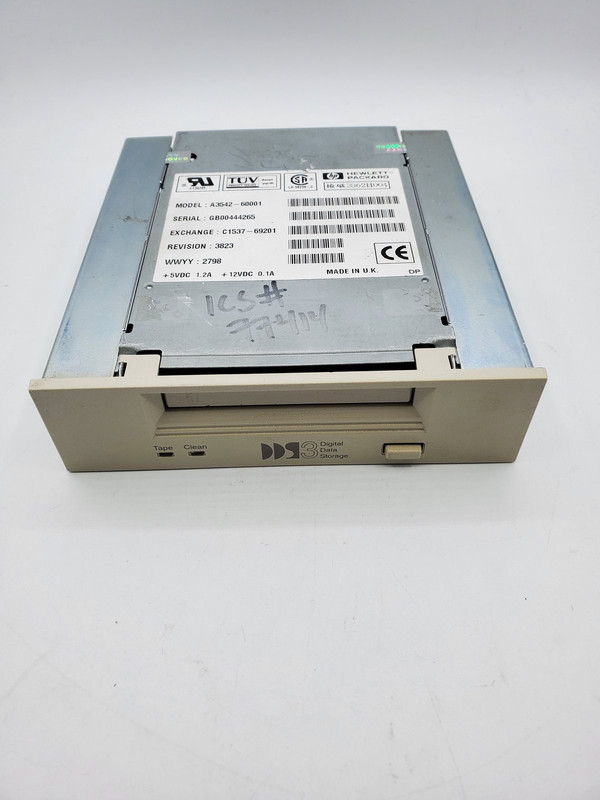 HP A3542-60001 SCSI SURESTORE DDS TAPE DRIVE 12/24GB DDS3