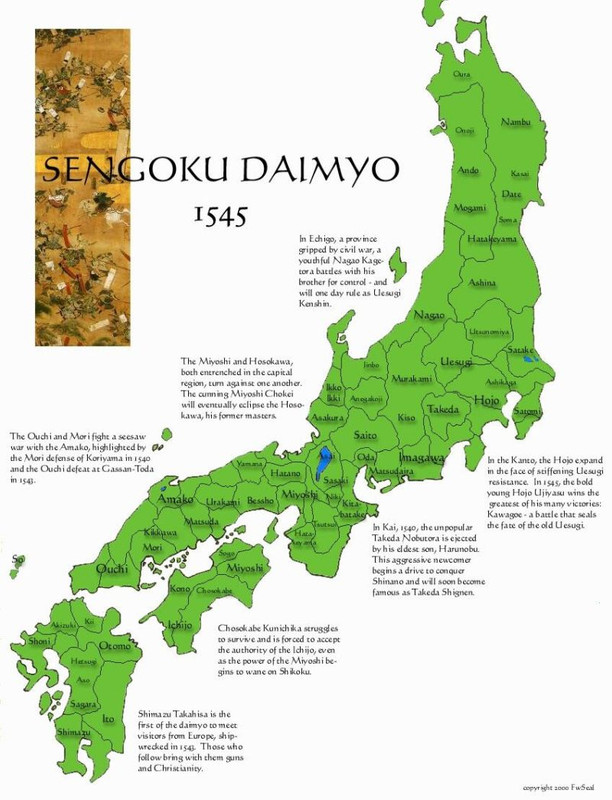 1545-Sengoku-Daimyo